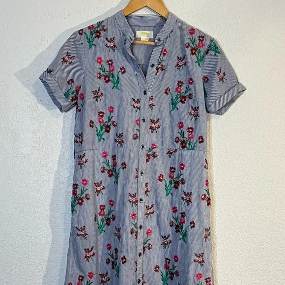 anthropologie embroidered shirt dress Luxury Heavy Embroidered EID Lawn Dress with Embroidered NET Dupatta ( –  DressyZone.com main image 1